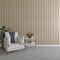 Ekena Millwork 94H x 1/4T Adjustable Wood Slat Wall Panel Kit w/ 3W Slats, Hickory contains 15 Slats SWW60X94X0250HI - alternate 1